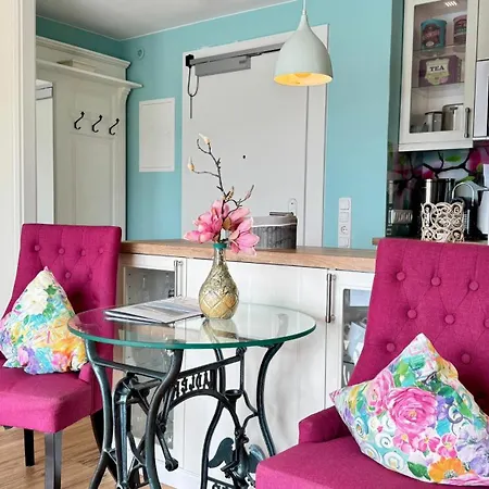 6-401, Extravagante Strandwohnung, Art Nouveau Meets Franzoesischen Landhausstil! 1zimmer 公寓